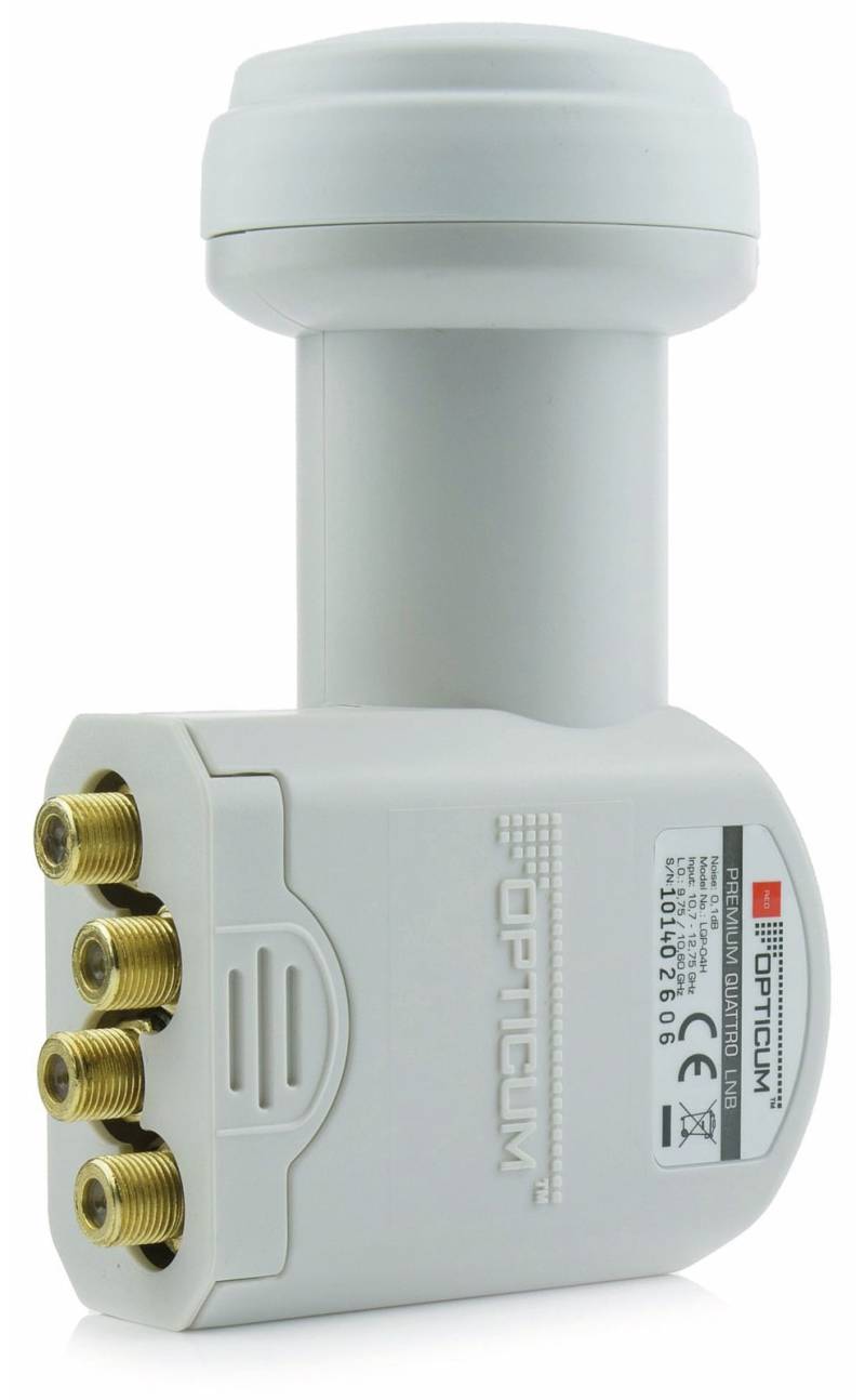 RED OPTICUM Quattro-LNB LRP-04H von Red Opticum