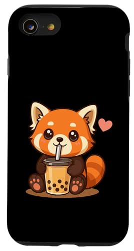 Kawaii, Liebhaber des roten Pandas, entzückendes Wildtier Hülle für iPhone SE (2020) / 7 / 8 von Red Panda Lover Wildlife Animal