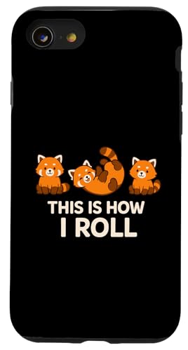 Kawaii, Liebhaber des roten Pandas, entzückendes Wildtier Hülle für iPhone SE (2020) / 7 / 8 von Red Panda Lover Wildlife Animal