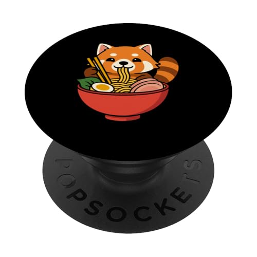 Kawaii, Liebhaber des roten Pandas, entzückendes Wildtier PopSockets Klebender PopGrip von Red Panda Lover Wildlife Animal