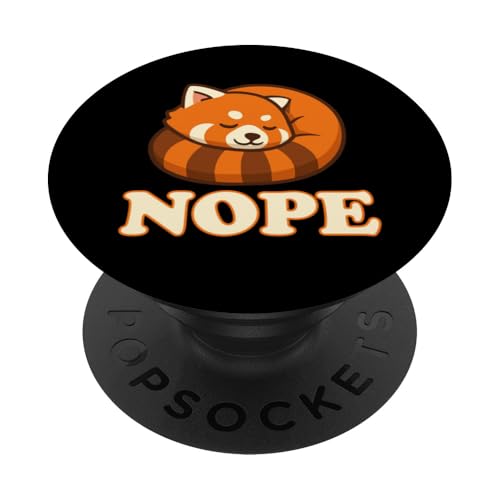 Kawaii, Liebhaber des roten Pandas, entzückendes Wildtier PopSockets Klebender PopGrip von Red Panda Lover Wildlife Animal