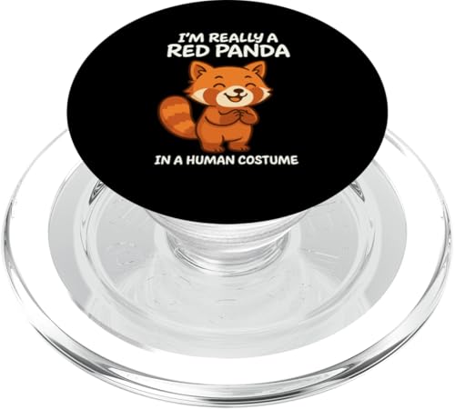 Kawaii, Liebhaber des roten Pandas, entzückendes Wildtier PopSockets PopGrip für MagSafe von Red Panda Lover Wildlife Animal