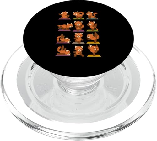 Kawaii, Liebhaber des roten Pandas, entzückendes Wildtier PopSockets PopGrip für MagSafe von Red Panda Lover Wildlife Animal