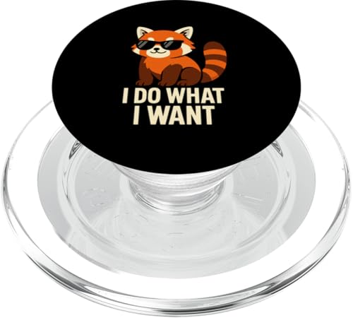 Kawaii, Liebhaber des roten Pandas, entzückendes Wildtier PopSockets PopGrip für MagSafe von Red Panda Lover Wildlife Animal