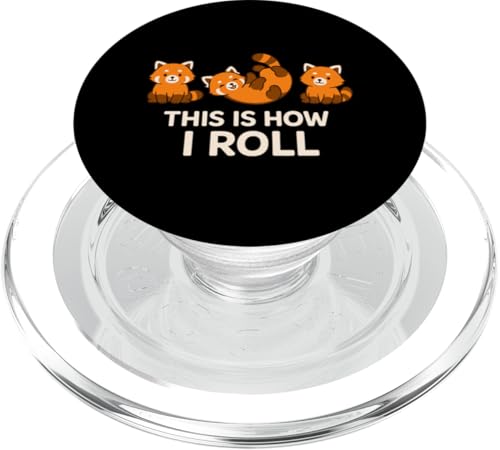 Kawaii, Liebhaber des roten Pandas, entzückendes Wildtier PopSockets PopGrip für MagSafe von Red Panda Lover Wildlife Animal
