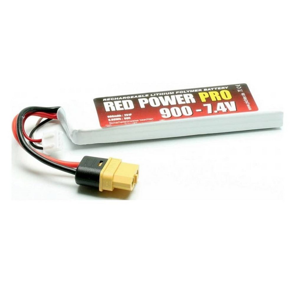 Red Power LiPo Akku PRO 900 - 7.4V Akku Red Power LiPo Akku PRO 900 - 7.4V Akku von Red Power