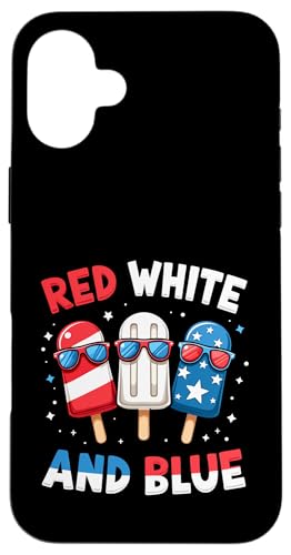 Patriotische amerikanische Flagge, 4. Juli, Rot / Weiß / Blau Hülle für iPhone 16 Plus Patriotische amerikanische Flagge, 4. Juli, Rot / Weiß / Blau Hülle für iPhone 16 Plus von Red White Blue Popsicles 4th of July Patriotic tee