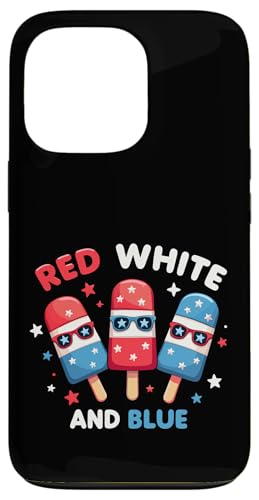 Patriotische amerikanische Flagge, Rot, Weiß, Blau, Eis am Stiel, 4. Juli Hülle für iPhone 13 Pro Patriotische amerikanische Flagge, Rot, Weiß, Blau, Eis am Stiel, 4. Juli Hülle für iPhone 13 Pro von Red White Blue Popsicles 4th of July Patriotic tee