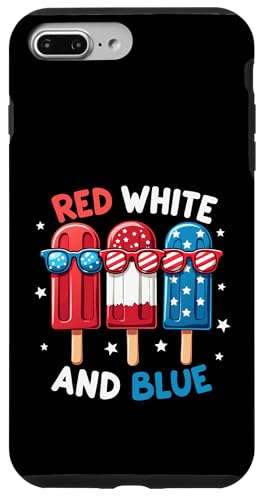 Rot Weiß Blau Amerikanische Flagge Popsicle 4. Juli Patriotisch Hülle für iPhone 7 Plus/8 Plus Rot Weiß Blau Amerikanische Flagge Popsicle 4. Juli Patriotisch Hülle für iPhone 7 Plus/8 Plus von Red White Blue Popsicles 4th of July Patriotic tee
