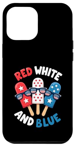 Rot Weiß Blau Eis am Stiel 4. Juli Patriotische USA-Flagge Jungen Herren Hülle für iPhone 12 Pro Max Rot Weiß Blau Eis am Stiel 4. Juli Patriotische USA-Flagge Jungen Herren Hülle für iPhone 12 Pro Max von Red White Blue Popsicles 4th of July Patriotic tee