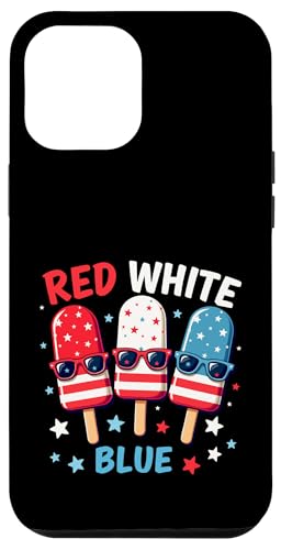 Rot Weiß Blau Eis am Stiel 4. Juli Patriotische USA-Flagge Jungen Herren Hülle für iPhone 12 Pro Max Rot Weiß Blau Eis am Stiel 4. Juli Patriotische USA-Flagge Jungen Herren Hülle für iPhone 12 Pro Max von Red White Blue Popsicles 4th of July Patriotic tee