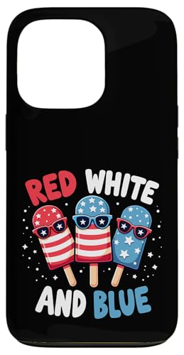 Rot Weiß Blau Eis am Stiel 4. Juli Patriotische USA-Flagge Jungen Herren Hülle für iPhone 13 Pro Rot Weiß Blau Eis am Stiel 4. Juli Patriotische USA-Flagge Jungen Herren Hülle für iPhone 13 Pro von Red White Blue Popsicles 4th of July Patriotic tee