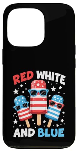 Rot Weiß Blau Eis am Stiel 4. Juli Patriotische USA-Flagge Jungen Herren Hülle für iPhone 13 Pro Rot Weiß Blau Eis am Stiel 4. Juli Patriotische USA-Flagge Jungen Herren Hülle für iPhone 13 Pro von Red White Blue Popsicles 4th of July Patriotic tee