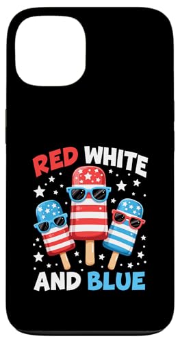 Rot Weiß Blau Eis am Stiel 4. Juli Patriotische USA-Flagge Jungen Herren Hülle für iPhone 13 Rot Weiß Blau Eis am Stiel 4. Juli Patriotische USA-Flagge Jungen Herren Hülle für iPhone 13 von Red White Blue Popsicles 4th of July Patriotic tee