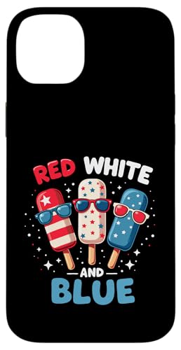 Rot Weiß Blau Eis am Stiel 4. Juli Patriotische USA-Flagge Jungen Herren Hülle für iPhone 14 Plus Rot Weiß Blau Eis am Stiel 4. Juli Patriotische USA-Flagge Jungen Herren Hülle für iPhone 14 Plus von Red White Blue Popsicles 4th of July Patriotic tee