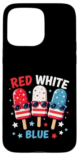 Rot Weiß Blau Eis am Stiel 4. Juli Patriotische USA-Flagge Jungen Herren Hülle für iPhone 15 Pro Max Rot Weiß Blau Eis am Stiel 4. Juli Patriotische USA-Flagge Jungen Herren Hülle für iPhone 15 Pro Max von Red White Blue Popsicles 4th of July Patriotic tee