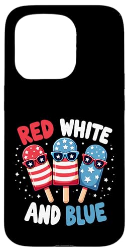 Rot Weiß Blau Eis am Stiel 4. Juli Patriotische USA-Flagge Jungen Herren Hülle für iPhone 15 Pro Rot Weiß Blau Eis am Stiel 4. Juli Patriotische USA-Flagge Jungen Herren Hülle für iPhone 15 Pro von Red White Blue Popsicles 4th of July Patriotic tee