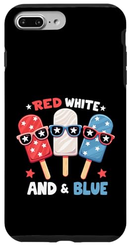 Rot Weiß Blau Eis am Stiel 4. Juli Patriotische USA-Flagge Jungen Herren Hülle für iPhone 7 Plus/8 Plus Rot Weiß Blau Eis am Stiel 4. Juli Patriotische USA-Flagge Jungen Herren Hülle für iPhone 7 Plus/8 Plus von Red White Blue Popsicles 4th of July Patriotic tee