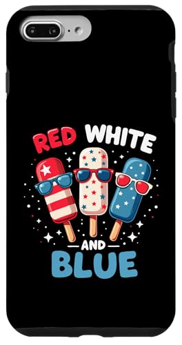 Rot Weiß Blau Eis am Stiel 4. Juli Patriotische USA-Flagge Jungen Herren Hülle für iPhone 7 Plus/8 Plus Rot Weiß Blau Eis am Stiel 4. Juli Patriotische USA-Flagge Jungen Herren Hülle für iPhone 7 Plus/8 Plus von Red White Blue Popsicles 4th of July Patriotic tee