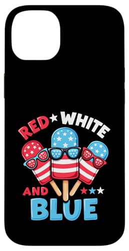 Rot Weiß Blau Eis am Stiel 4. Juli Patriotische USA-Flagge Kleinkinder Hülle für iPhone 14 Plus Rot Weiß Blau Eis am Stiel 4. Juli Patriotische USA-Flagge Kleinkinder Hülle für iPhone 14 Plus von Red White Blue Popsicles 4th of July Patriotic tee