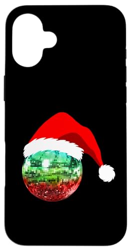 Discokugel mit Weihnachtsmann-Motiv, Rot und Grün Hülle für iPhone 16 Plus Discokugel mit Weihnachtsmann-Motiv, Rot und Grün Hülle für iPhone 16 Plus von Red and Green Santa Christmas Disco Ball