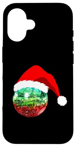 Discokugel mit Weihnachtsmann-Motiv, Rot und Grün Hülle für iPhone 16 Discokugel mit Weihnachtsmann-Motiv, Rot und Grün Hülle für iPhone 16 von Red and Green Santa Christmas Disco Ball