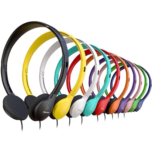 Kopfhörer mit Kabel, mit 3,5 mm Kopfhörerstecker, sortiert, 10 Stück von RedSkyPower