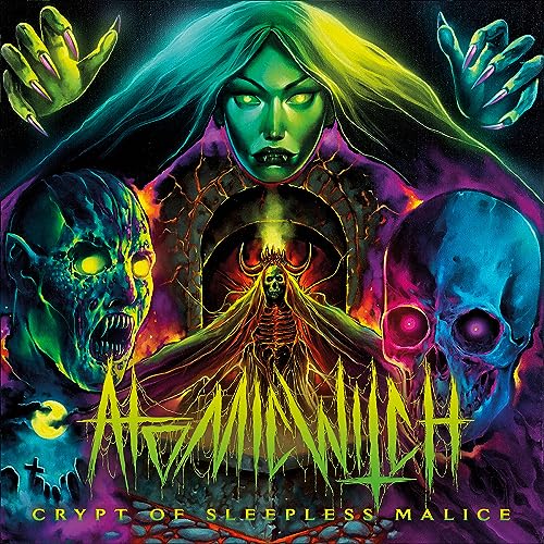 Crypt of Sleepless Malice (Neon Green + Neon Violet Color Merge Vinyl) [Vinyl LP] von Redefining Darkness