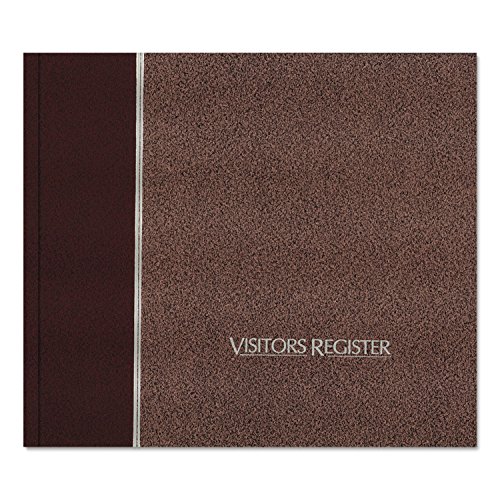 National 57803 Besucherbuch Burgunderrot Hardcover, 128 Seiten, 22 x 24 cm von Rediform