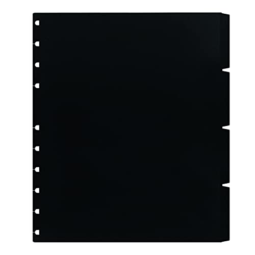Rediform Blueline MiracleBind Notizbuch-Zubehör, Indexe, Black Poly (AFA11050T) von Rediform