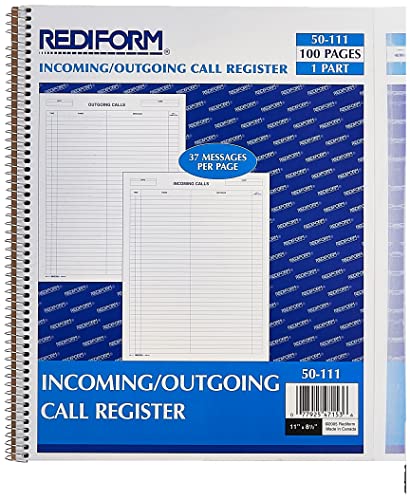 Rediform Rediform RED50111 Eingehende Anrufe Rediform Rediform RED50111 Eingehende Anrufe von Rediform