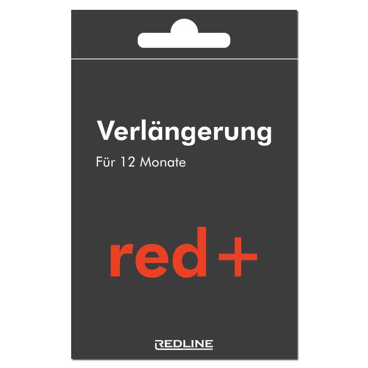 Redline Red+ Plus TV IP Verlängerung für 12 Monate (bis zu 1080 Sendern für Android Geräte) von Redline