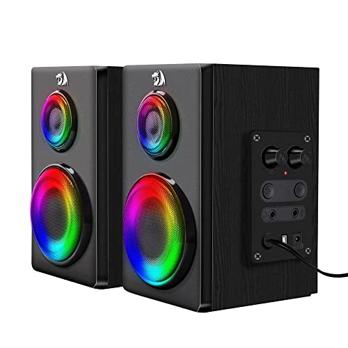 REDRAGON Orchestra GS811 2.0 Bluetooth, RGB Computer-Lautsprecher | RED-GS811 von Redragon