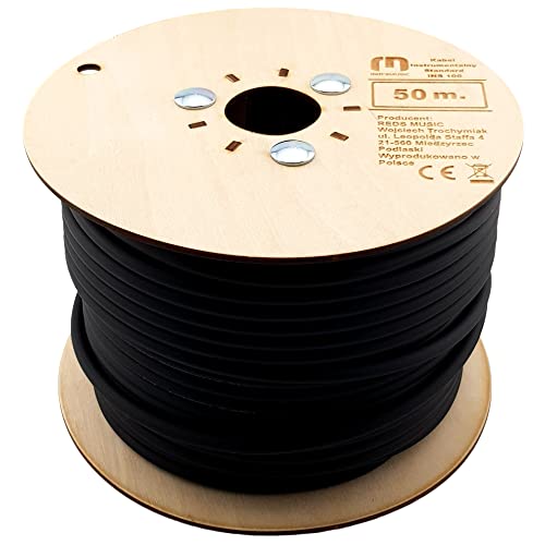 Reds Music Instrumentenkabel INS100 STANDARD (1x0,23mm2) OFC Coax PVC, (50m) von Reds Music