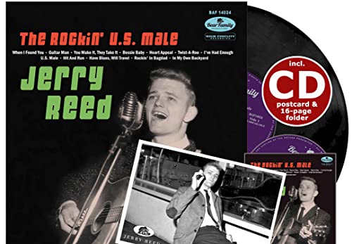 The Rockin' U.S. Male (LP & CD, 10inch, 45rpm) von Reed, Jerry