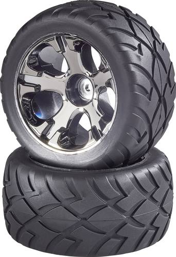Reely 1:10 Truggy Kompletträder Street 5-Speichen Titan-Grau 2St. von Reely