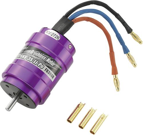 Reely 3660 Schiffsmodell Brushless Elektromotoren kV (U/min pro Volt): 2726 von Reely