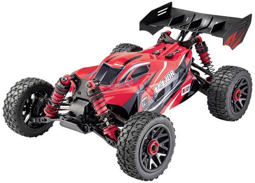 Reely Major Rot Brushed 1:14 RC Modellauto Elektro Buggy Allradantrieb (4WD) RtR 2,4GHz Inkl. Akku u von Reely