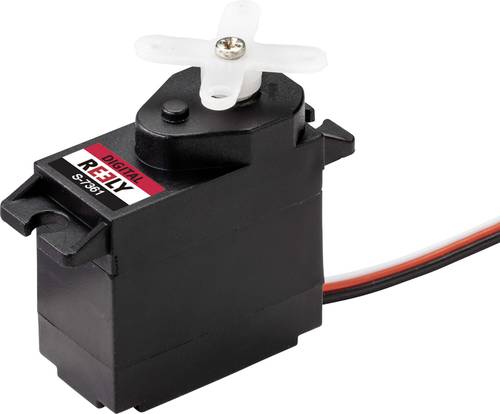 Reely Micro-Servo Digital-Servo Getriebe-Material: Kunststoff Stecksystem: JR von Reely