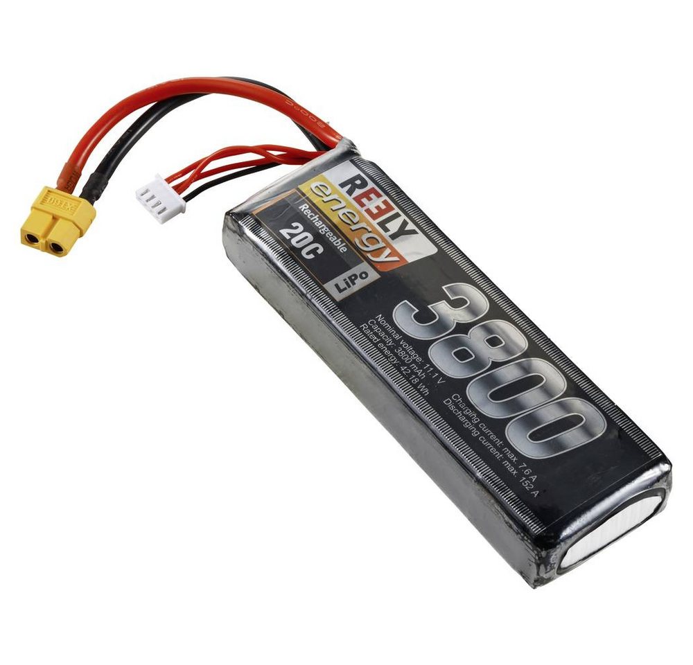 Reely Modellbau-Akkupack (LiPo) 11.1 V 3800 mAh Akku von Reely