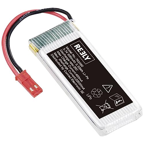 Reely Modellbau-Akkupack (LiPo) 3.7 V 900 mAh Zellen-Zahl: 1 25 C Softcase BEC von Reely