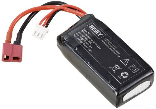 Reely Modellbau-Akkupack (LiPo) 7.4V 1800 mAh Zellen-Zahl: 2 Racingpack T-Buchse von Reely