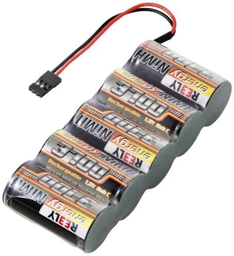 Reely Modellbau-Akkupack (NiMh) 6V 3700 mAh Zellen-Zahl: 5 Sub-C Side-by-Side JR von Reely