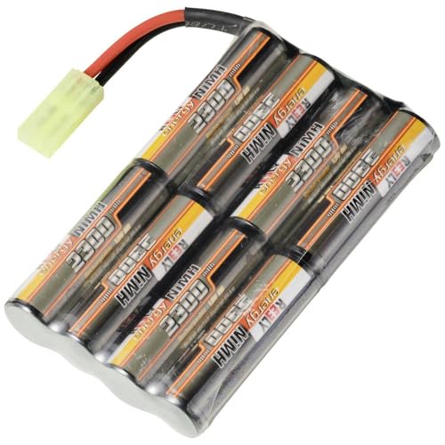 Reely Modellbau-Akkupack (NiMh) 9.6 V 2300 mAh Zellen-Zahl: 8 Mignon (AA) Mignon (AA) Stick Mini-Tamiya Stecker von Reely