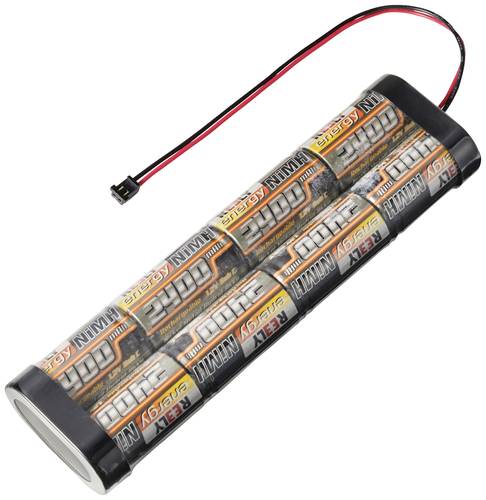 Reely Modellbau-Akkupack (NiMh) 9.6V 2400 mAh Zellen-Zahl: 8 Sub-C Sub-C Stick Graupner von Reely