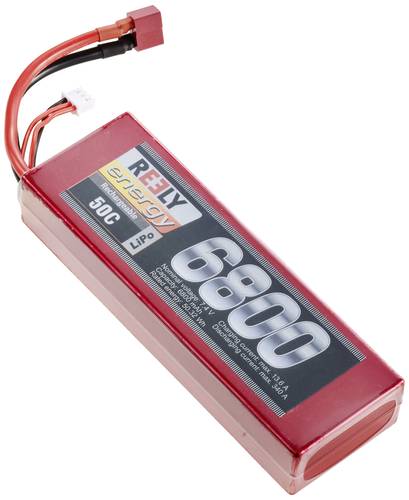 Reely Modellbau-Empfängerakku (LiPo) 7.4V 6800 mAh Zellen-Zahl: 2 50 C Hardcase T-Stecksystem von Reely