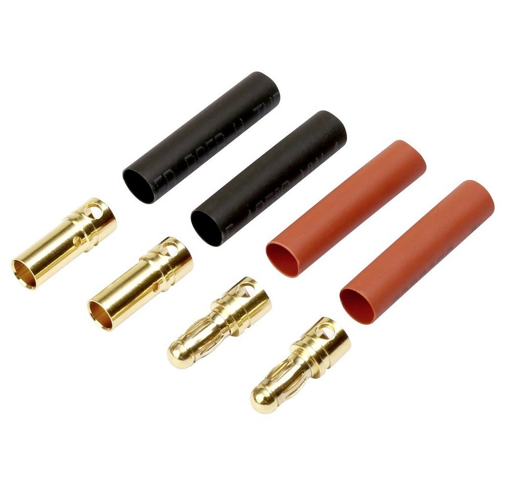 Reely Reely RE-6702306 Akku Stecker 3.5 mm vergoldet 2 Paar Akku von Reely
