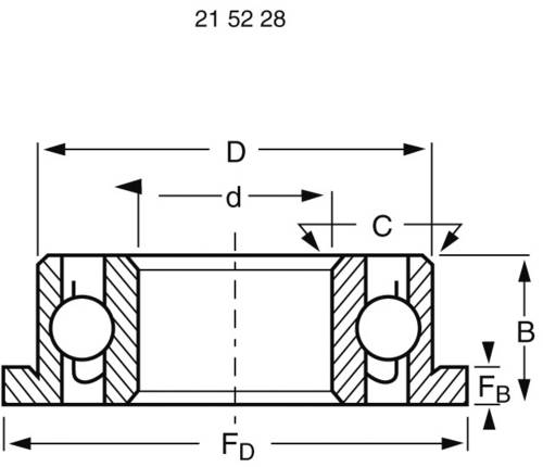 Reely Rillenkugellager radial Chromstahl Innen-Durchmesser: 6mm Außen-Durchmesser: 10mm Drehzahl (m von Reely