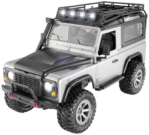 Reely Silber Brushed 1:16 RC Modellauto Elektro Crawler Allradantrieb (4WD) RtR 2,4GHz Inkl. Akku un von Reely