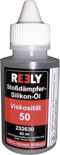 Reely Silikon-Stoßdämpfer-Öl Viskosität CST / CPS 1200 Viskosität WT 85 60ml von Reely